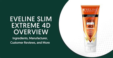 eveline slim extreme 4d reviews does this product really work
