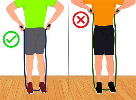 If your gym offers a few choices, grab one and stand in the middle of it with both feet. Jump Rope Buying Guide: Tips With Illustrations - chiliguides : Easy And Informative Buying Tips