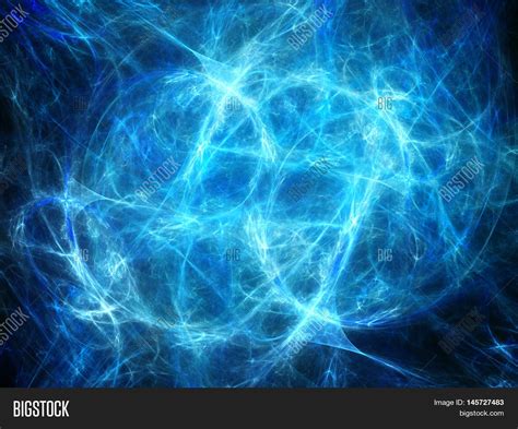Blue Glowing High Image And Photo Free Trial Bigstock