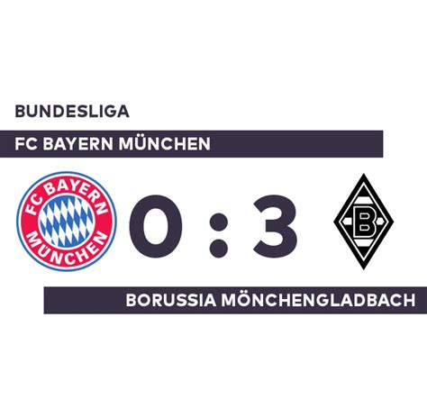 Sie haben einen schweren gegner in der bundesliga: FC Bayern München - Borussia Mönchengladbach: Gladbach ...