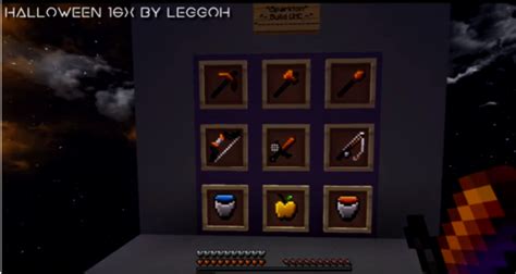 Halloween Pvp Texture Pack 18 16x By Leggoh Review And Download