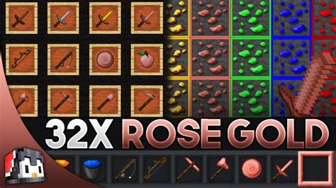 Rose Gold 32x Mcpe Pvp Texture Pack Fps Friendly Youtube