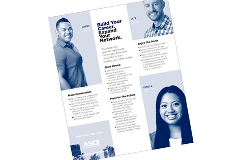Student Recruitment One Pager Downloadable Asce Membership Kit