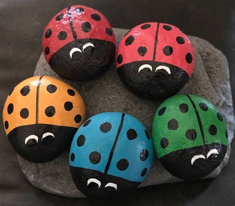 Step by step drawing tutorial on how to draw ladybug from miraculous ladybug. 55 Ladybug Painted Rocks Ideas | How to Make It