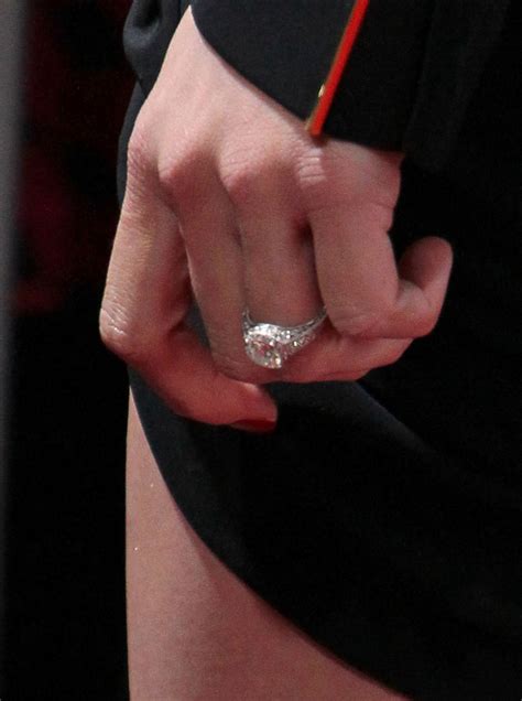 The Best And Biggest Celebrity Engagement Rings Revealed