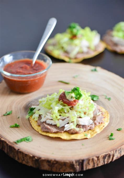 The best part about them is that, they're baked, not fried, and can be prepared so quickly in. The Best Homemade Tostadas Recipe | Somewhat Simple
