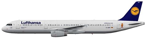 Kaese2002de Lufthansa Airbus A321 100200 Fleet