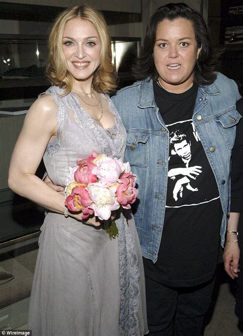 Rosie O Donnell Wearing A Tom Waits T Shirt Madonna Albums Madonna Celebs