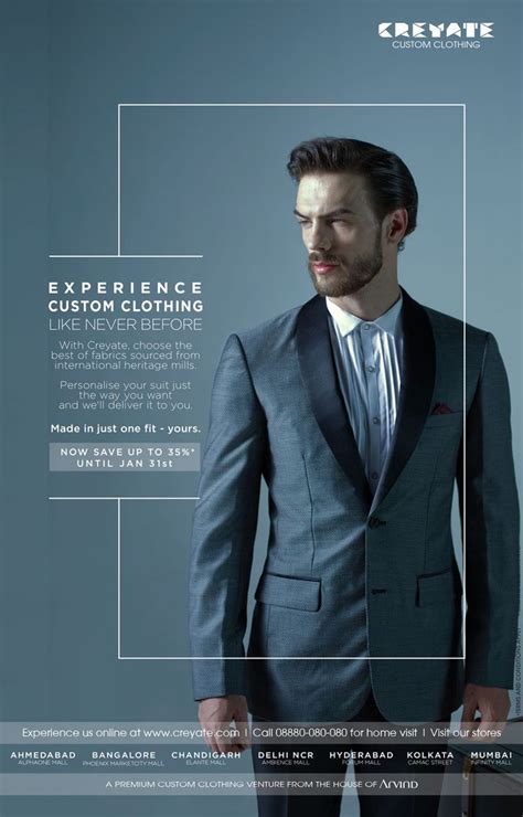 Men S Apparel Ad Design By Creyate Click Here To Advertise Graphic