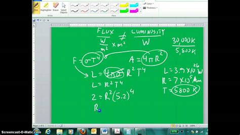 To be able to calculate the luminosity of a star, there are three variables at play: Luminosity, Temperature and Radius of stars - YouTube