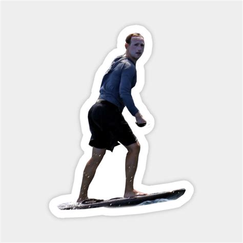 The facebook founder, whose personal net worth increased by 46% during the coronavirus pandemic. Mark Zuckerberg Surfing with Way Too Much Sunscreen - Surfing - Magnet | TeePublic AU