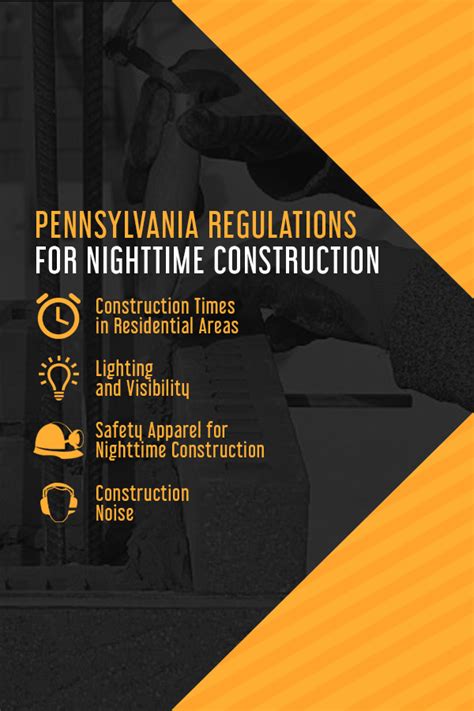 Guide To Preparing For Night Construction Regulations And More
