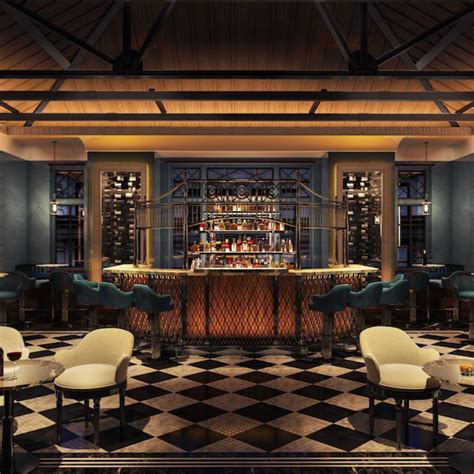 An Opulent Colonial Inspired Lounge Bar Decor By Ab Concept