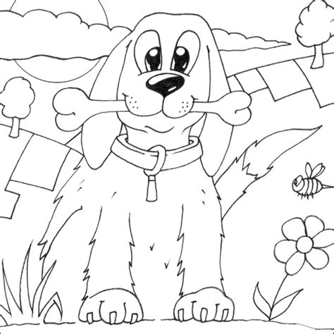 You just need to get dog bone coloring page 2 creative design from us. Dog and Bone Colouring Page