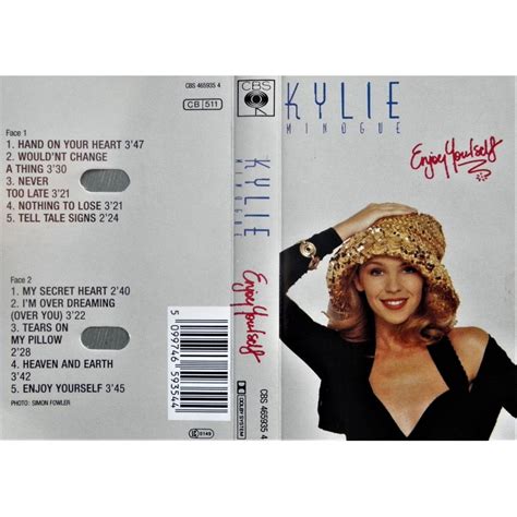 Kylie Minogue Enjoy Yourself O Briens Retro Vintage