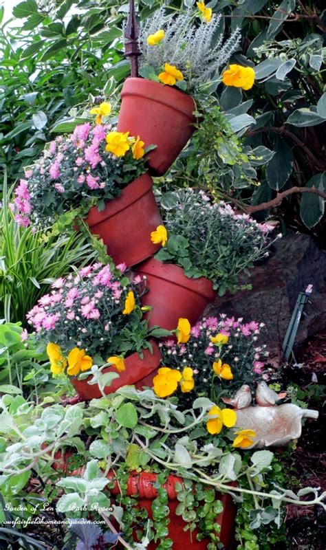 Diy Project Build Your Own Tipsy Pots Planter Our Fairfield Home