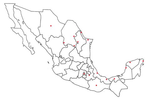 Bilden Schließen Nachfolger Mapa Republica Mexicana Con Nombres Null