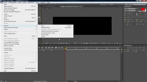 After Effects Tutorial Introduction For Beginner Youtube