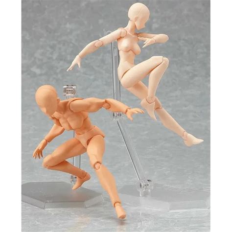 Discount Up To Cm Figma Archetype He She Anime Models Pvc Action Figure Human Body Joints