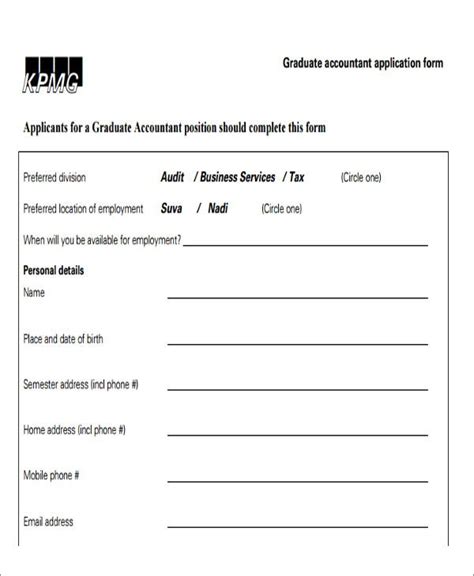 Accountant Forms Free Download Aashe