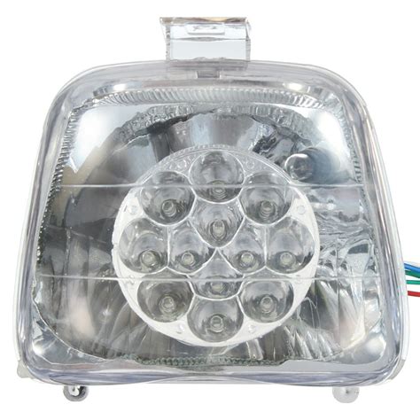 12v 35w Front Light Led Headlight For 50cc 70cc 90cc 110cc 125cc Mini