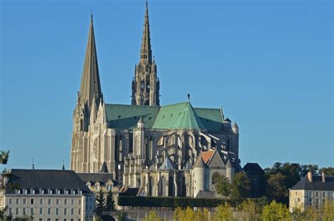 The cathedral of our lady of chartres, (french: La Cathédrale de Chartres - Promenade en France