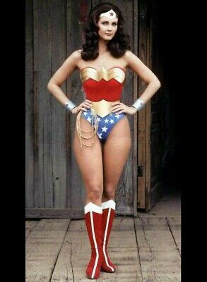 Lynda Carter Wonder Woman 8 5x11 Photo Sexy Color Photo 1970s EBay