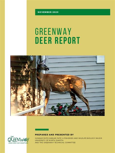 Deer Report Pdf Survey Science