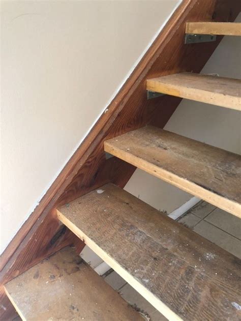 How To Refinish Floating Wood Stairs Hometalk