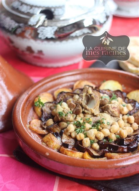 Ce plat est accompagné d'une bonne et belle galette à la semoule. mderbel aubergine 1