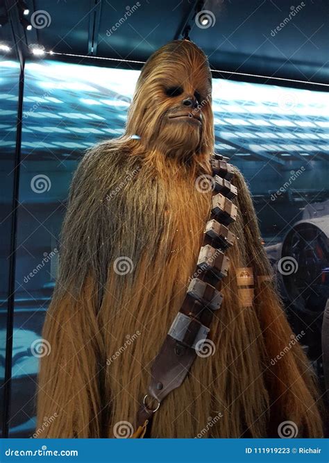 Chewbacca From Star Wars Editorial Stock Photo Image Of Museum 111919223