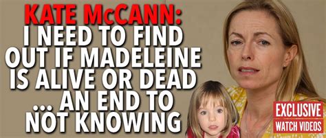 Mr wolters said in june he believed that madeleine was dead and had identified convicted paedophile and in july, police searched an allotment in germany near where brueckner used to live. 7 - Seven Year Anniversary - Media Reports/Interviews*