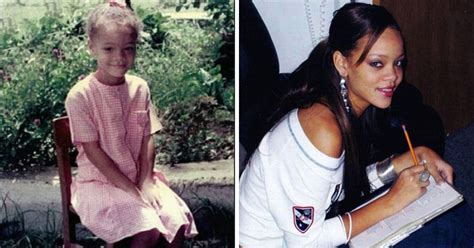 Here Are 20 Rare Photos Of Rihanna Before Fame Thethings
