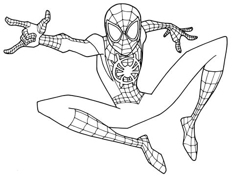 Below is a list of our spiderman coloring pages. Free Spider-Man Into the Spider-Verse Coloring Pages ...