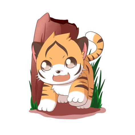 Cute Chibi Tiger Tiger Kids T Shirt Teepublic