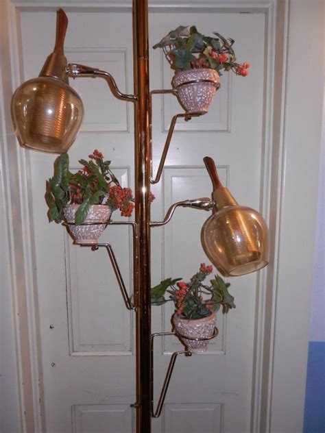 Shop with afterpay on eligible items. Vintage tension pole lamp planter. | Pole lamps, Plant ...