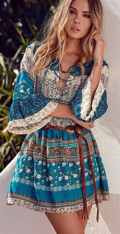 40 Awesome Hippie Style Summer Dresses Ideas Wear4trend Fashion Clothes Women Boho Fashion