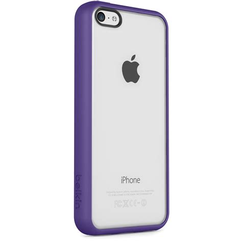 Belkin View Case For Iphone 5c Purple F8w372btc02 Bandh Photo