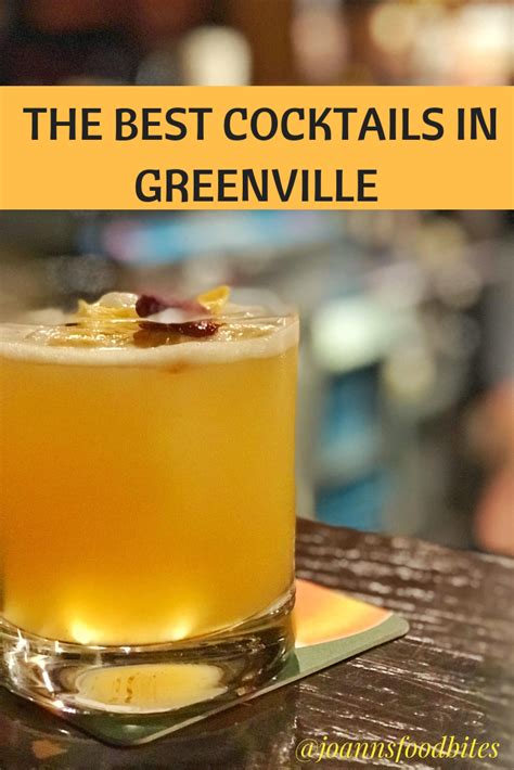 Cocktail Crawl In Greenville South Carolina Joanns Food Bites