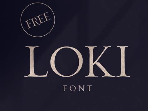 Loki Free Sans Serif Script Font By Ieva Mezule Epicpxls