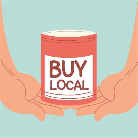 buy local, support local business 2684032 Vector Art at Vecteezy