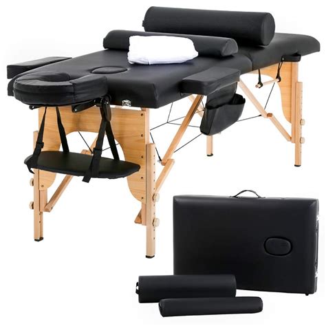 Massage Table Massage Bed Spa Bed Inch Long Height Adjustable Portable Folding Massage