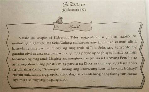 El Filibusterismo Buod Ng Bawat Kabanata Kabanata 7 Si