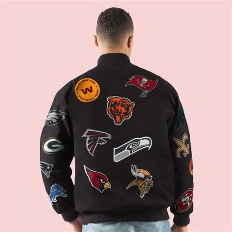 Nfl Jacket With All Team Logos Airborne Jacket