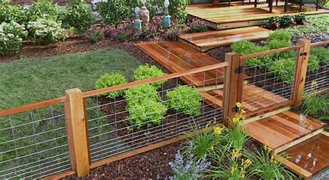 If you want to do it yourself, the expense will be around $12.50 per foot. Pin by Dana Nygaard on Garden | Hog wire fence, Fence design, Garden planning