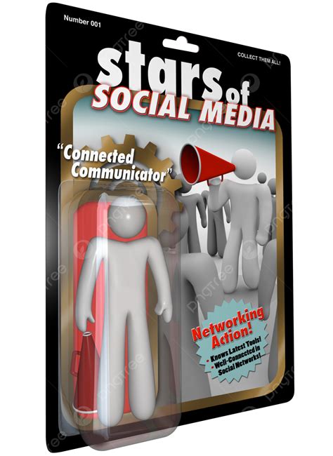 Great Communicator Action Figuresocial Media Stars Collection Partners