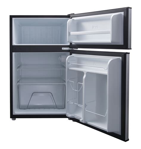 Buy Galanz Cu Ft Two Door Mini Fridge With Freezer Stainless