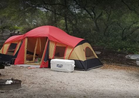 Tent Camping Pensacola Fl Gulf Islands National Seashore Florida Fort