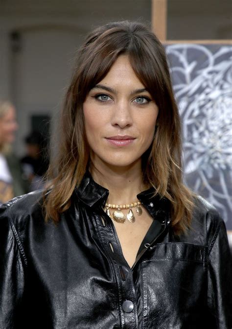 the best bangs for every face shape according to a celebrity hairstylist alexa chung hair