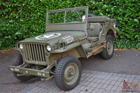 Us Ww2 Willys Jeep Willys Mb Original 1945